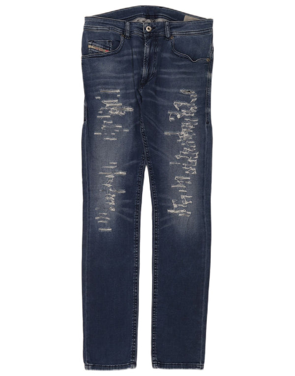 Diesel Boys Distressed uske traperice 15-16 godina W30 L32 plavi pamuk
