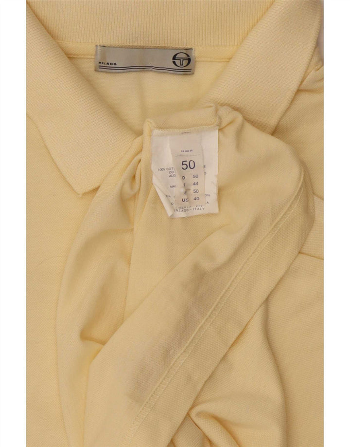 Sergio Tacchini muška polo majica IT 50 srednje žuti pamuk