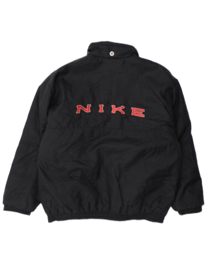 Nike Boys Graphic Podstavljena jakna 12-13 godina velika crna najlonska jakna