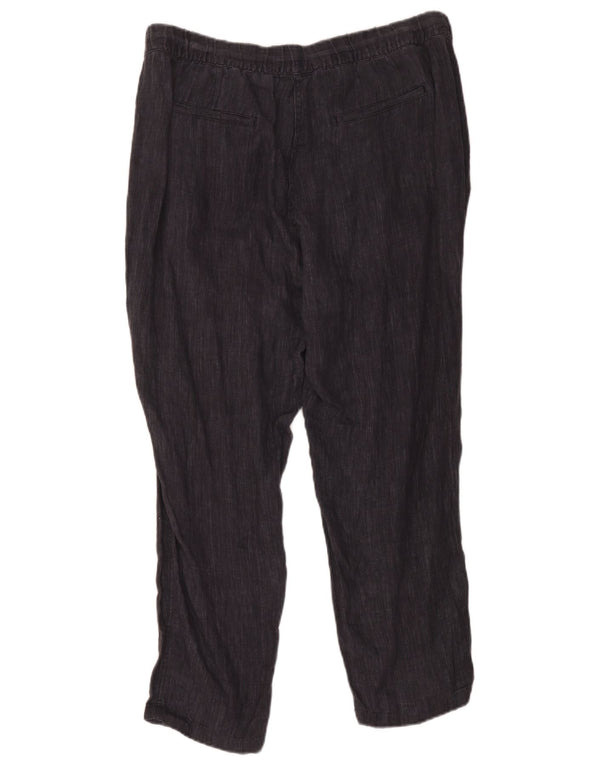 Marks & Spencer ženske ravne chino hlače UK 16 Large W34 L26 sive