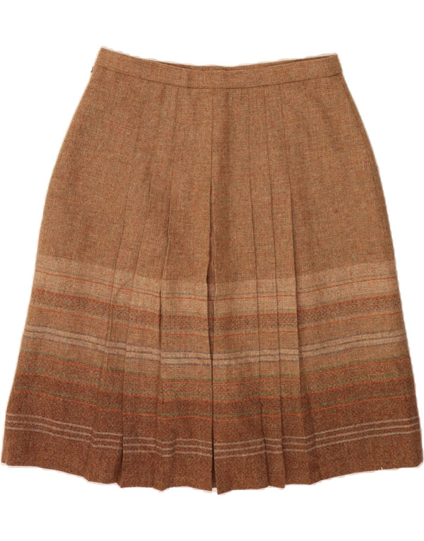 THE EDINBURGH WOOLEN MILL Ženska plisirana suknja UK 22 3XL W38 Smeđa