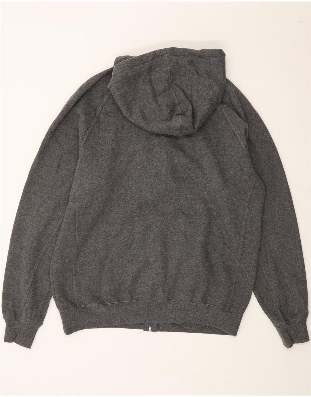STARTER Mens Zip Hoodie Sweater UK 38/40 Medium Grey Cotton Vintage Starter and Second-Hand Starter from Messina Hembry 
