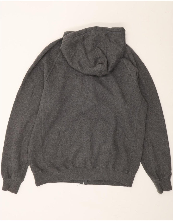 STARTER Mens Zip Hoodie Sweater UK 38/40 Medium Grey Cotton Vintage Starter and Second-Hand Starter from Messina Hembry 