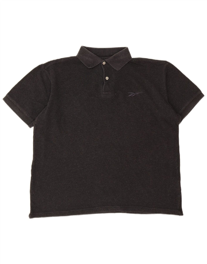Reebok muška polo majica Large Grey Cotton