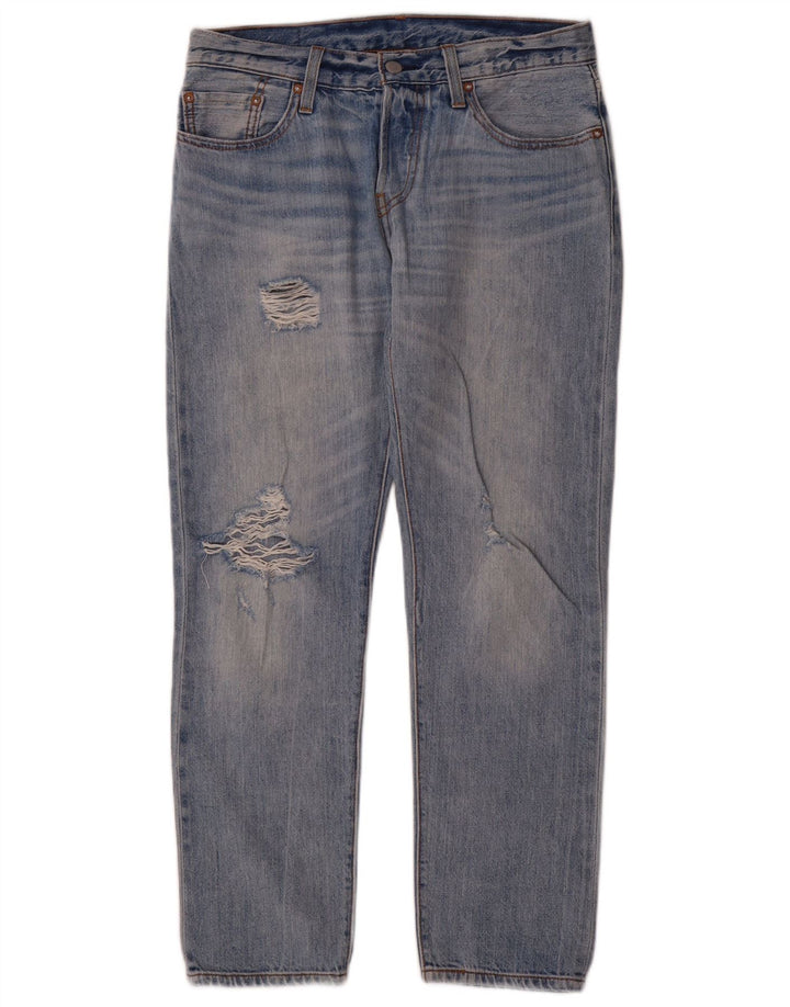 Levi's ženske ravne traperice 501 CT, W26 L29, plave