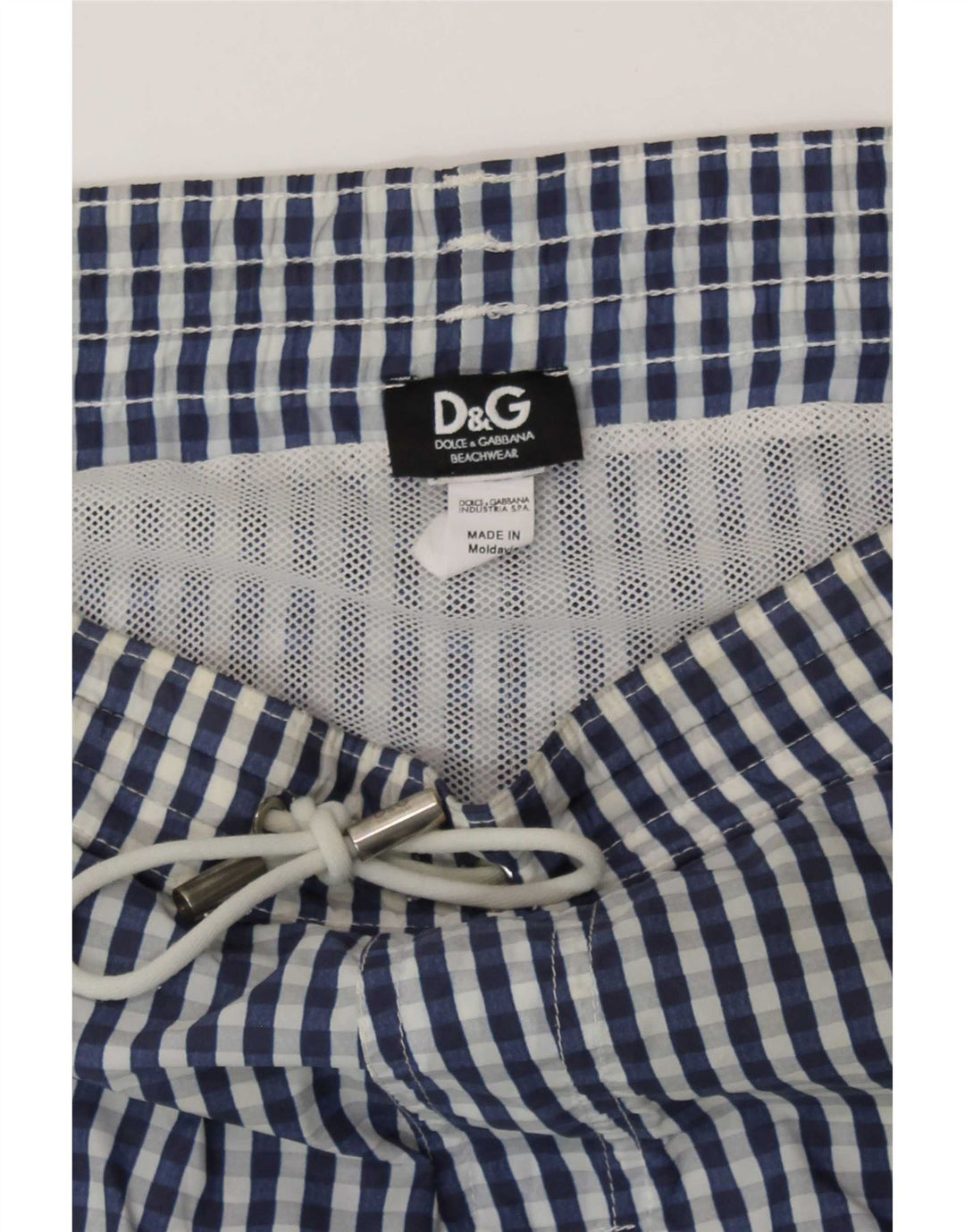 Dolce & Gabbana muške kupaće kratke hlače veliki plavi karirani
