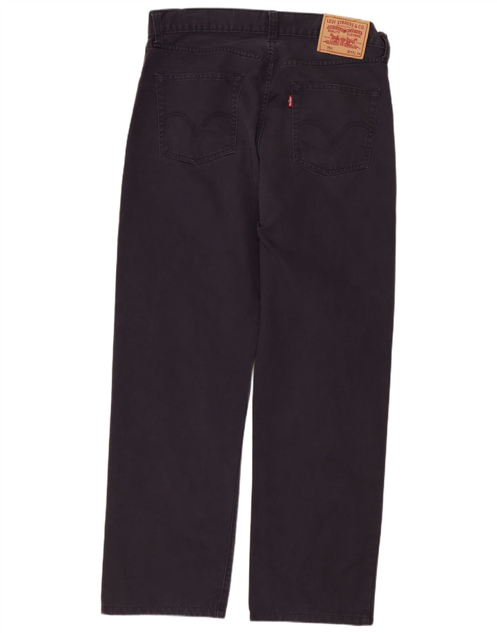 Levi's muške 751 ravne traperice W33 L29 tamnoplavi pamuk
