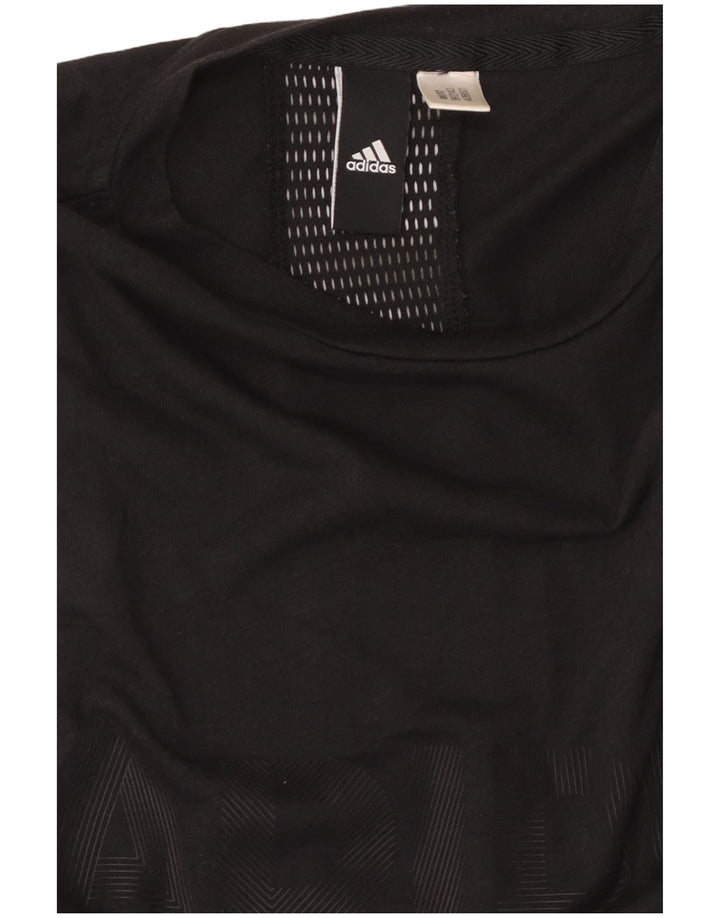 ADIDAS ženski gornji dio prsluka s grafičkim motivima UK 8, mali crni