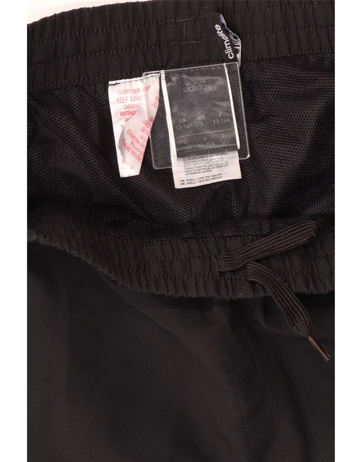 Adidas Boys Climalite Trenirka Hlače Joggers 13-14 Years Black