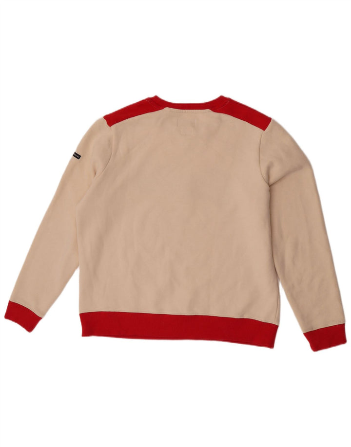 Superdry ženska majica s kratkim rukavima UK 12 srednje bijele boje
