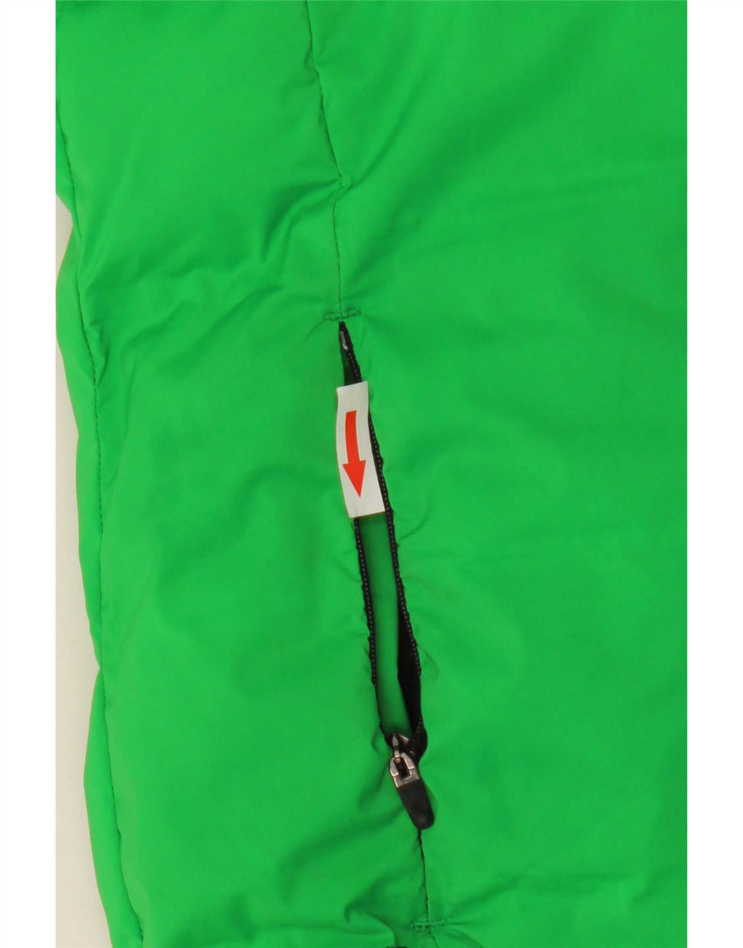 Superdry ženska podstavljena jakna s kapuljačom UK 8 Mali zeleni poliester