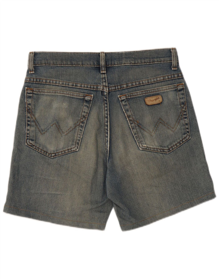 Wrangler ženske traper kratke hlače W31 srednje plavi pamuk