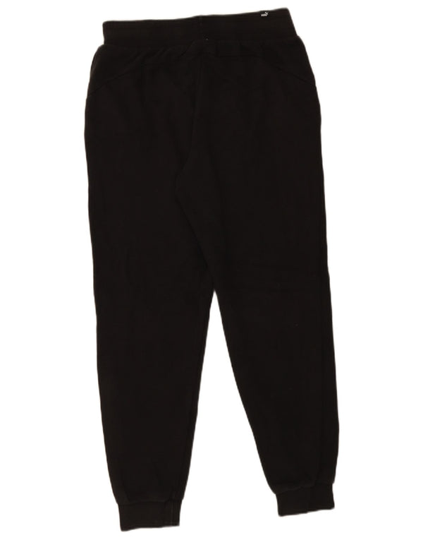 Puma Womens Tracksuit Trousers Joggers UK 14 Medium  Black Cotton
