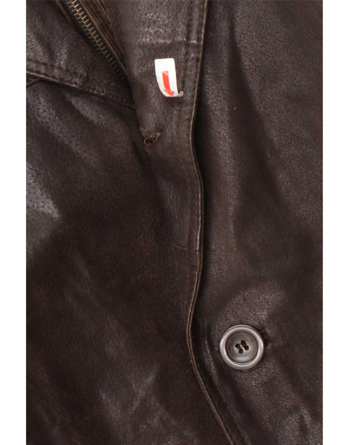 Bata muška kožna jakna IT 54 2XL smeđa