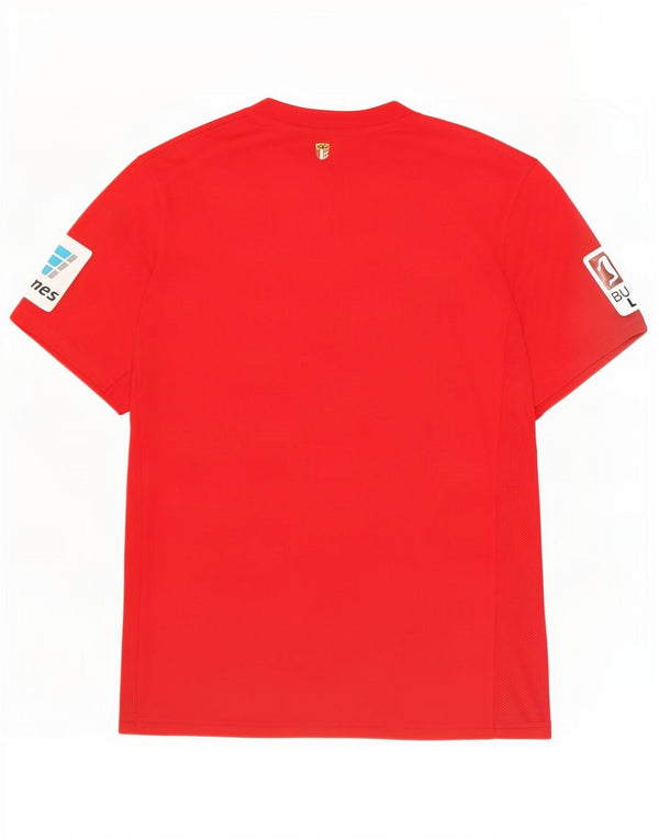 Nike Mens FC Augsburg Graphic T-Shirt Majica srednjih crvenih poliestera