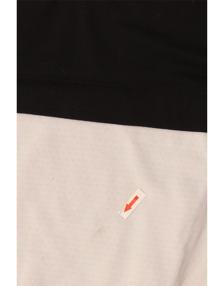 Ženska majica za trčanje Nike dugih rukava UK 6 XS, crni poliester u boji