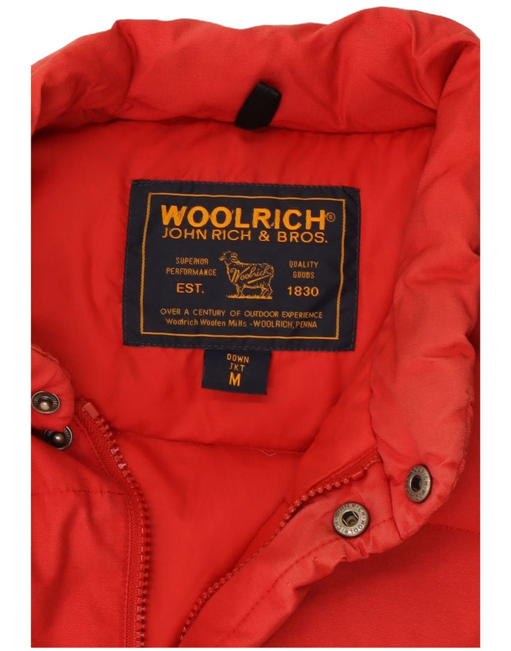 WOOLRICH Muška podstavljena jakna UK 38 Srednje crvena