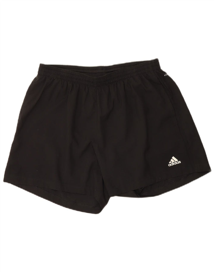Adidas muške sportske kratke hlače Aeroready Graphic Srednje crni poliester