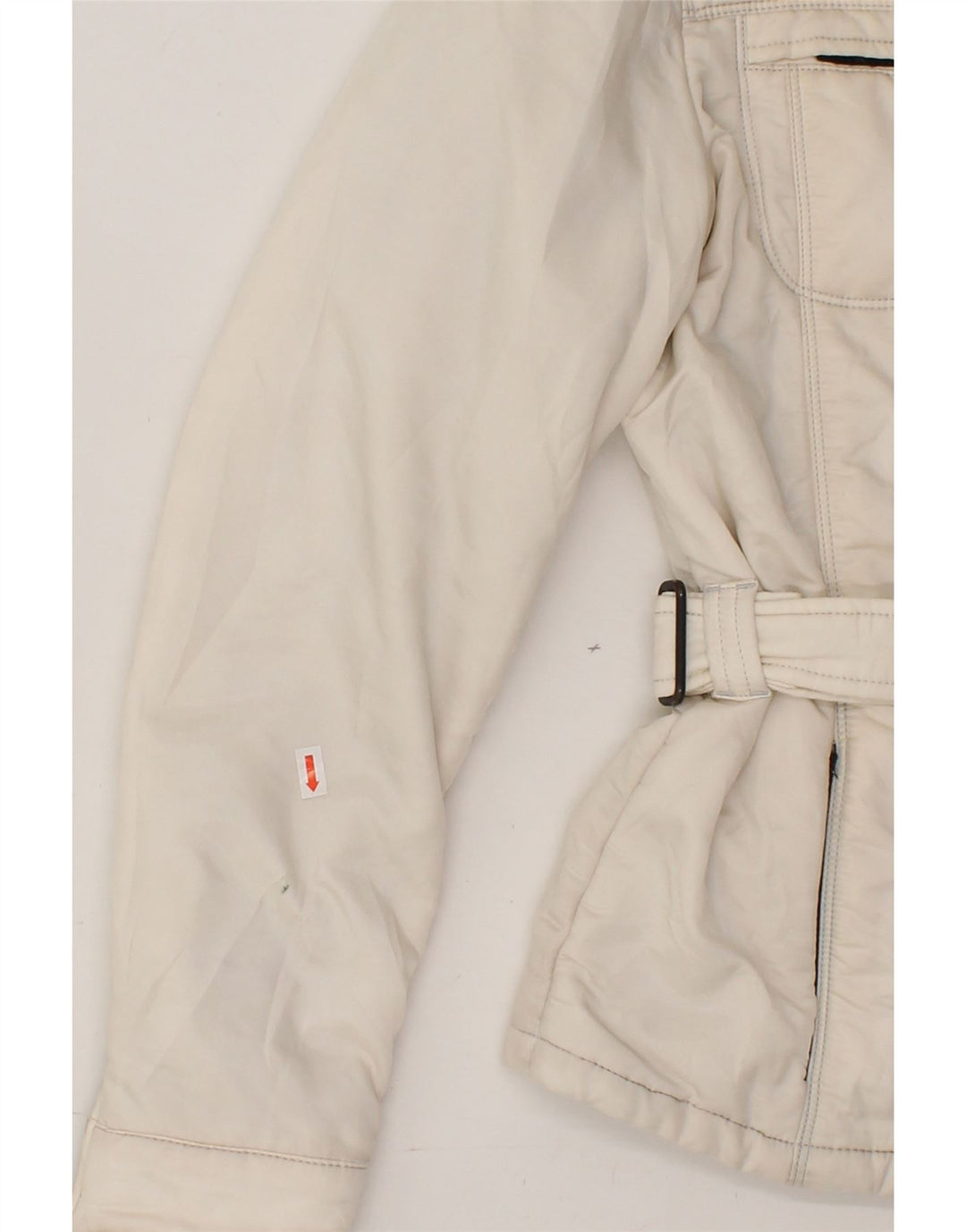 REFRIGIWEAR Girls Windbreaker Jacket 13-14 Years White Polyamide Vintage Refrigiwear and Second-Hand Refrigiwear from Messina Hembry 