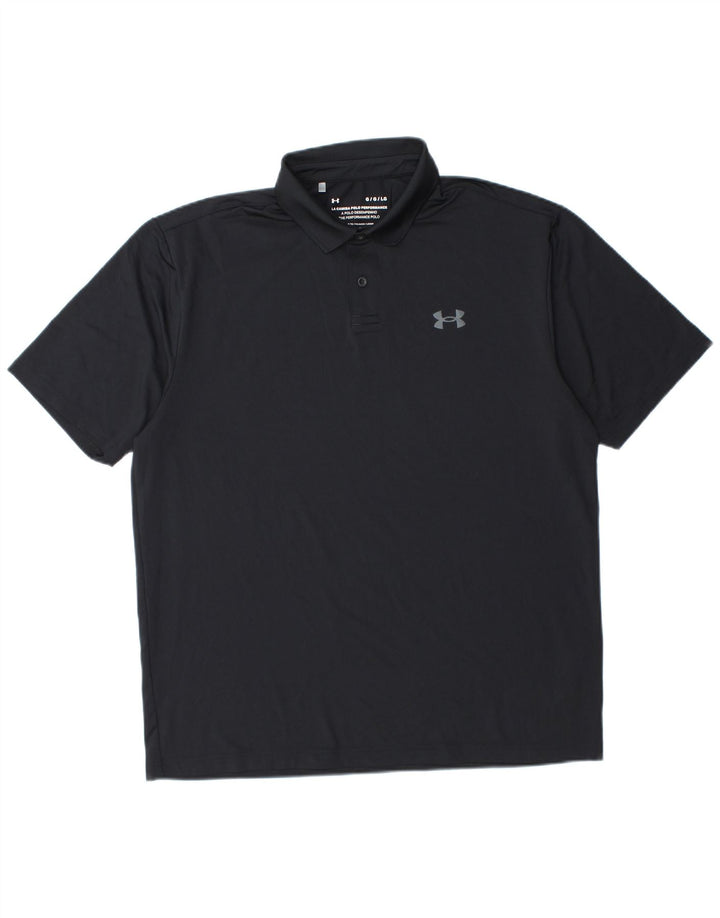 UNDER ARMOUR muška polo majica veliki crni poliester