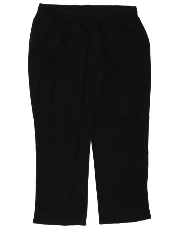 Marks & Spencer muške trenirke hlače UK 42/44 2XL crni pamuk