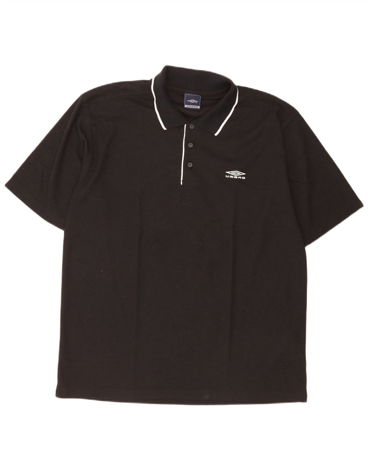 Umbro muška polo majica velika crna poliester