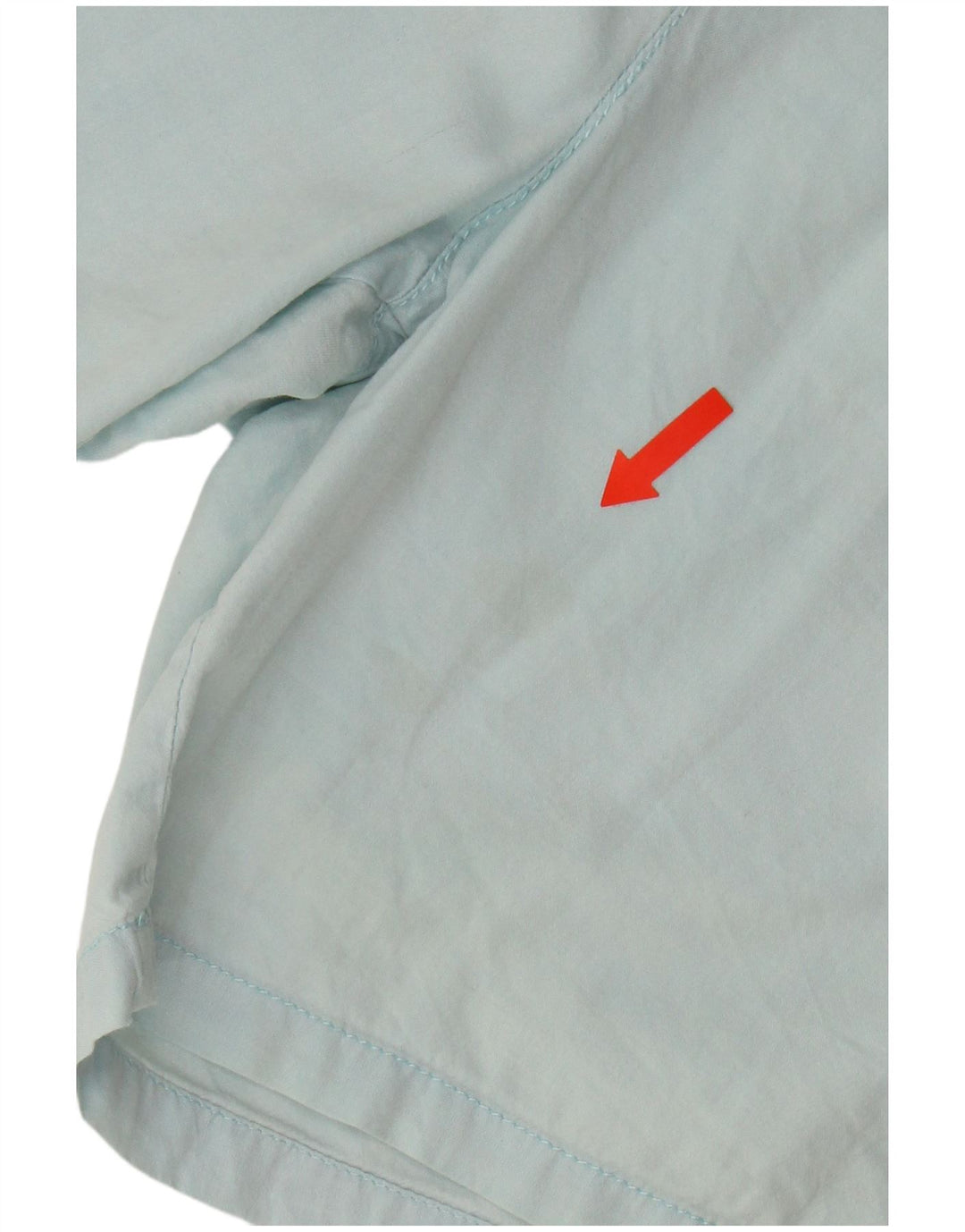 Hurley Mens Chino kratke hlače Large W36 plavi pamuk