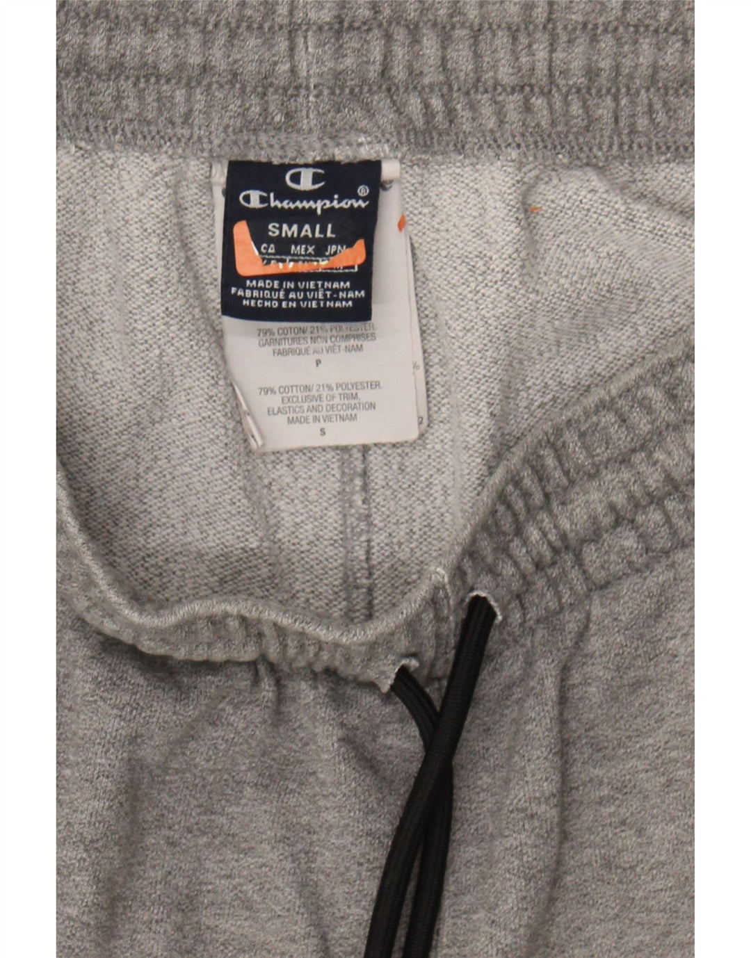 CHAMPION Mens Graphic Sport Shorts Small Grey Cotton Vintage Champion and Second-Hand Champion from Messina Hembry 