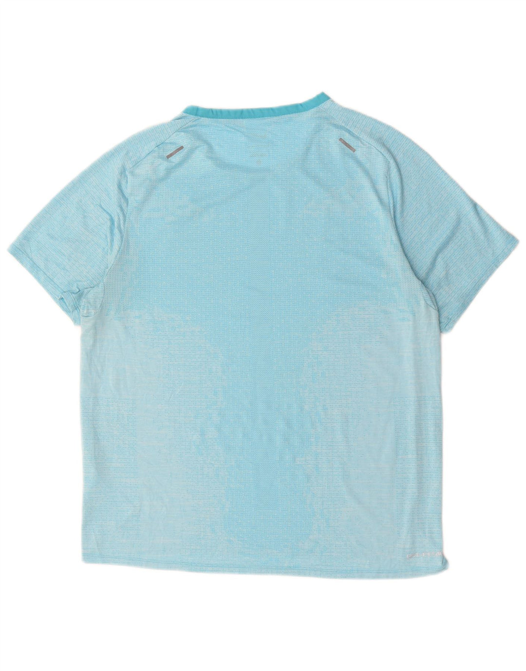 Nike Dri Fit majica s velikim plavim prugama od poliestera