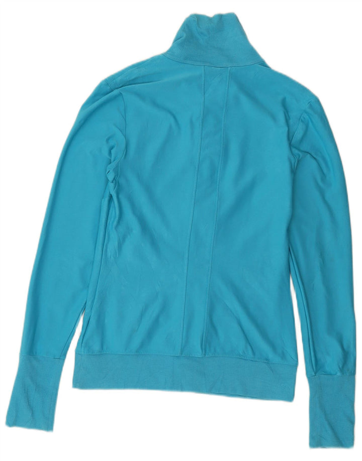 NIKE ženska gornja jakna Dri Fit trenirke UK 8/10 mali plavi poliester