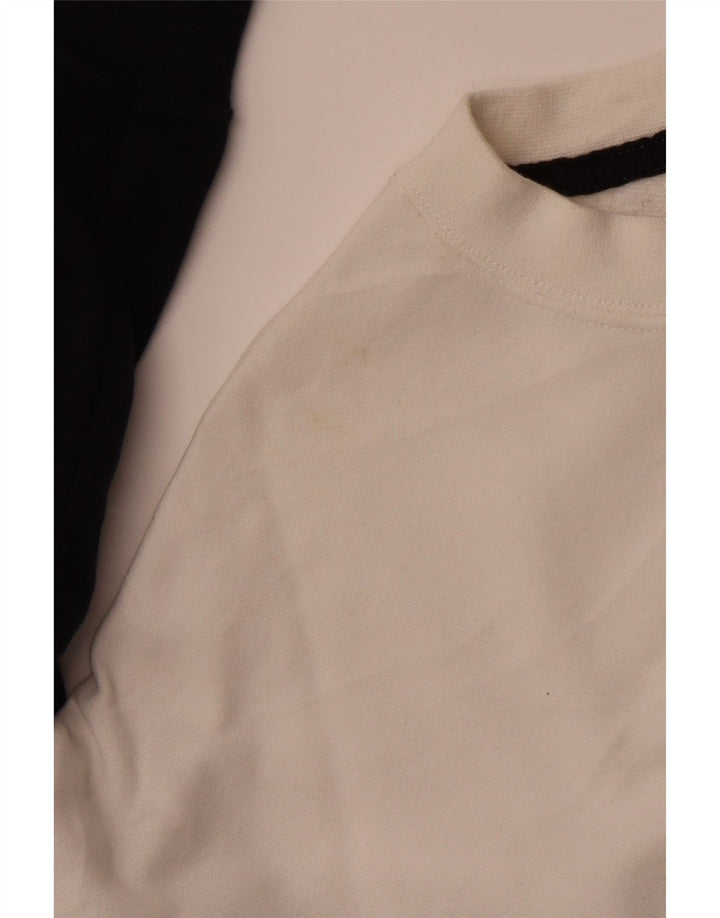 NIKE Ženska kratkotrajna majica UK 14 Pamuk srednje crne boje