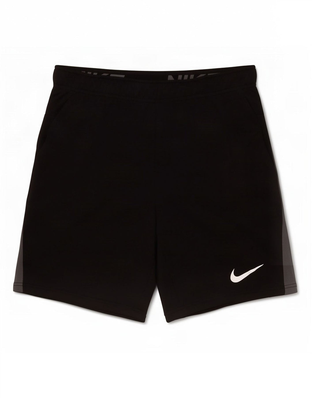 Nike muške Dri Fit sportske kratke hlače srednje crne boje od poliestera