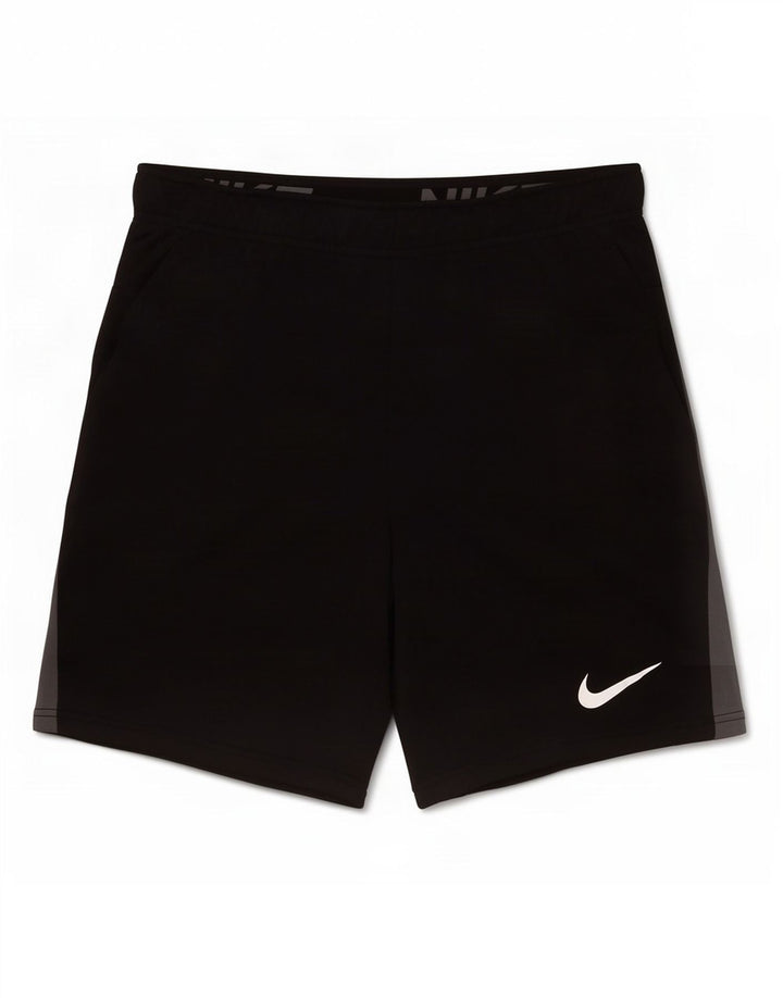 Nike muške Dri Fit sportske kratke hlače srednje crne boje od poliestera