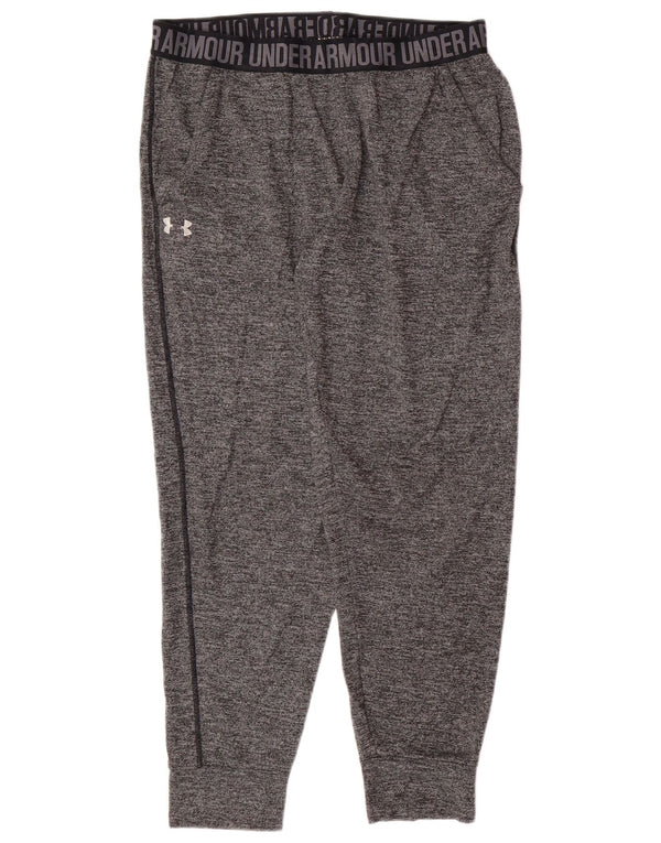 UNDER ARMOUR Ženske trenirke Hlače Joggers UK 14 Srednje sive Flecked