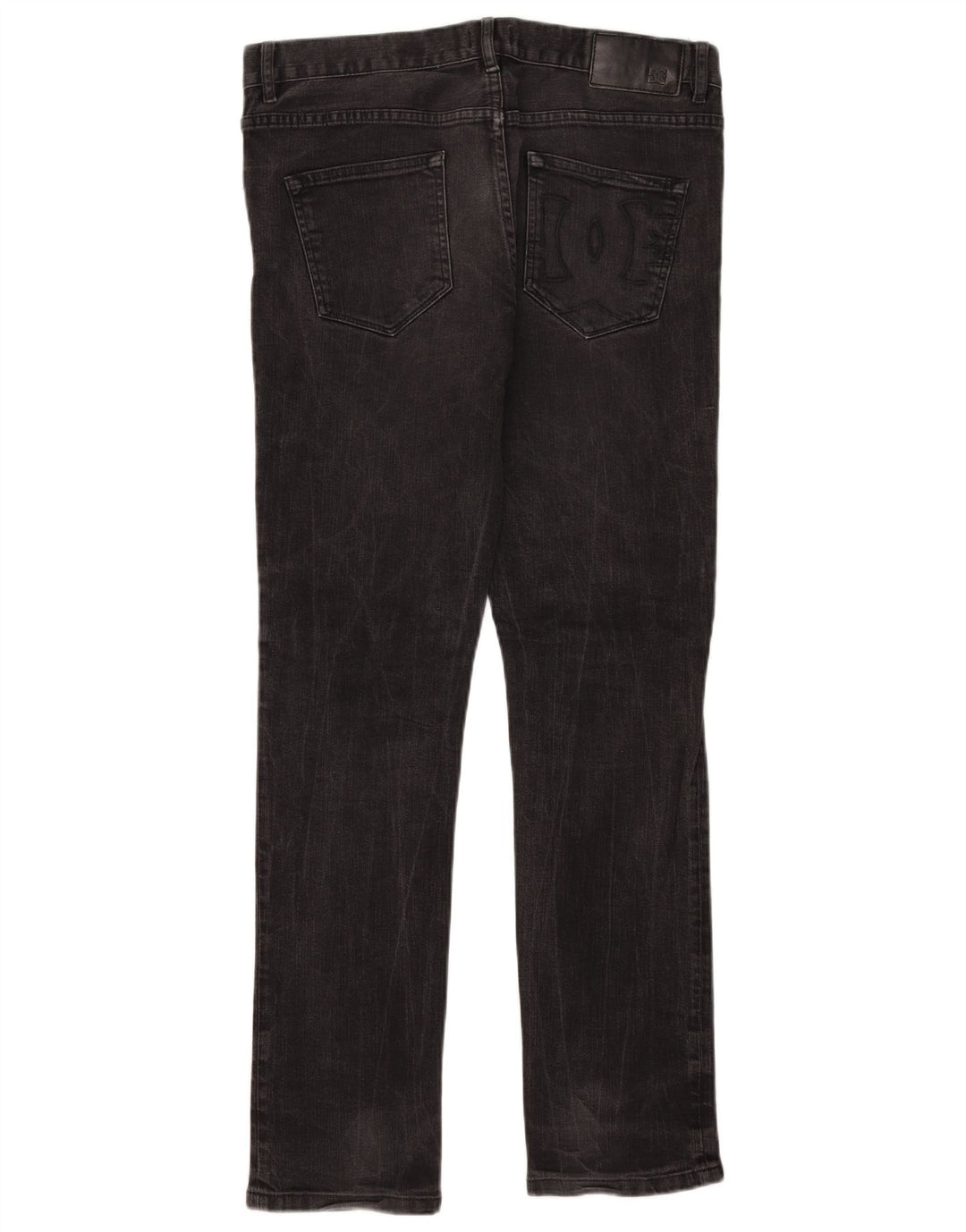 DC Mens Skinny Jeans W34 L31 Black Cotton