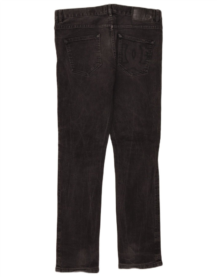 DC Mens Skinny Jeans W34 L31 Black Cotton