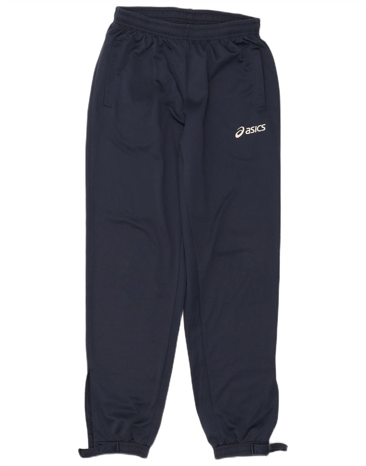 Asics muške trenirke Hlače Joggers Medium tamnoplavi poliester