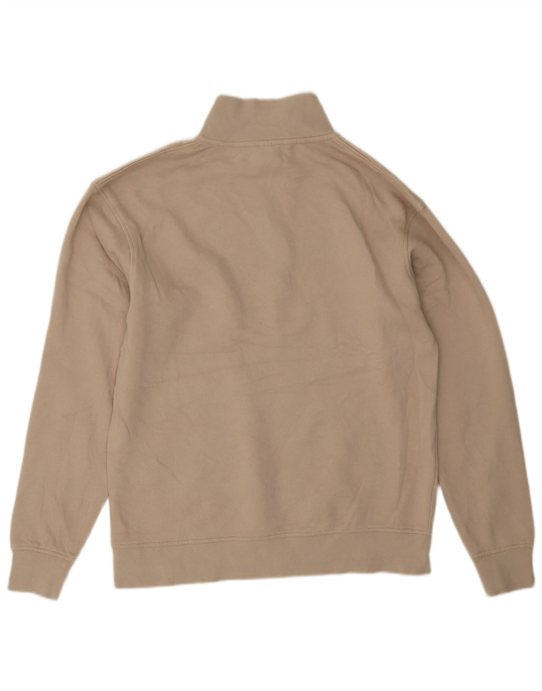 Jack & Jones muška majica s izrezom s patentnim zatvaračem, srednji bež pamuk