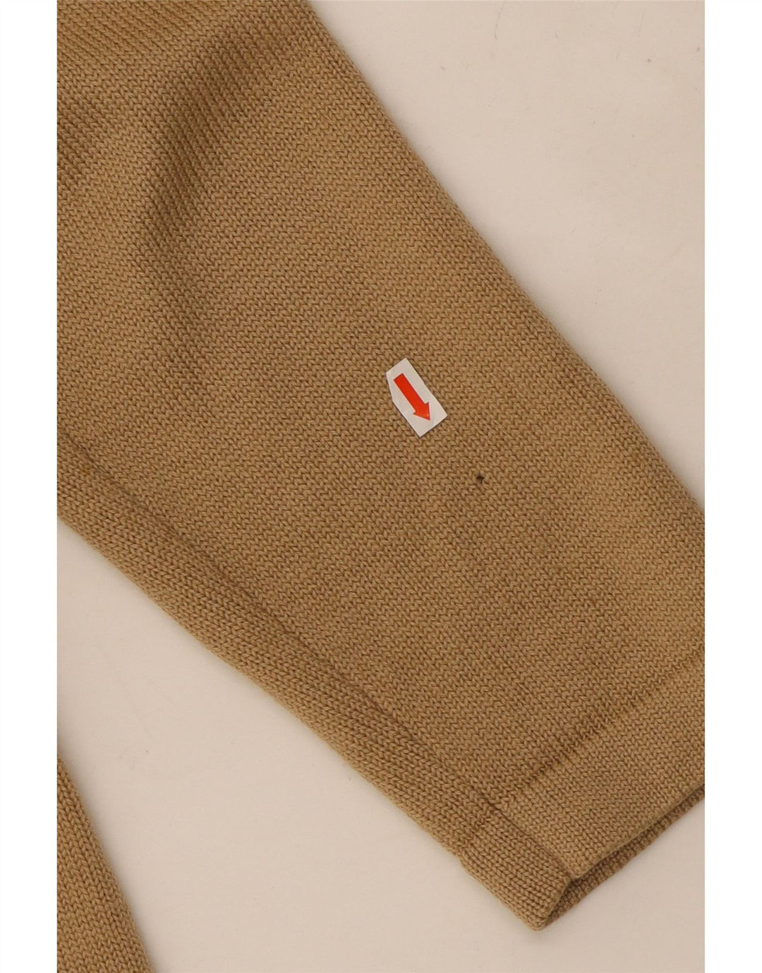 LUISA SPAGNOLI Ženski kardigan pulover UK 14 Veliki bež vuneni