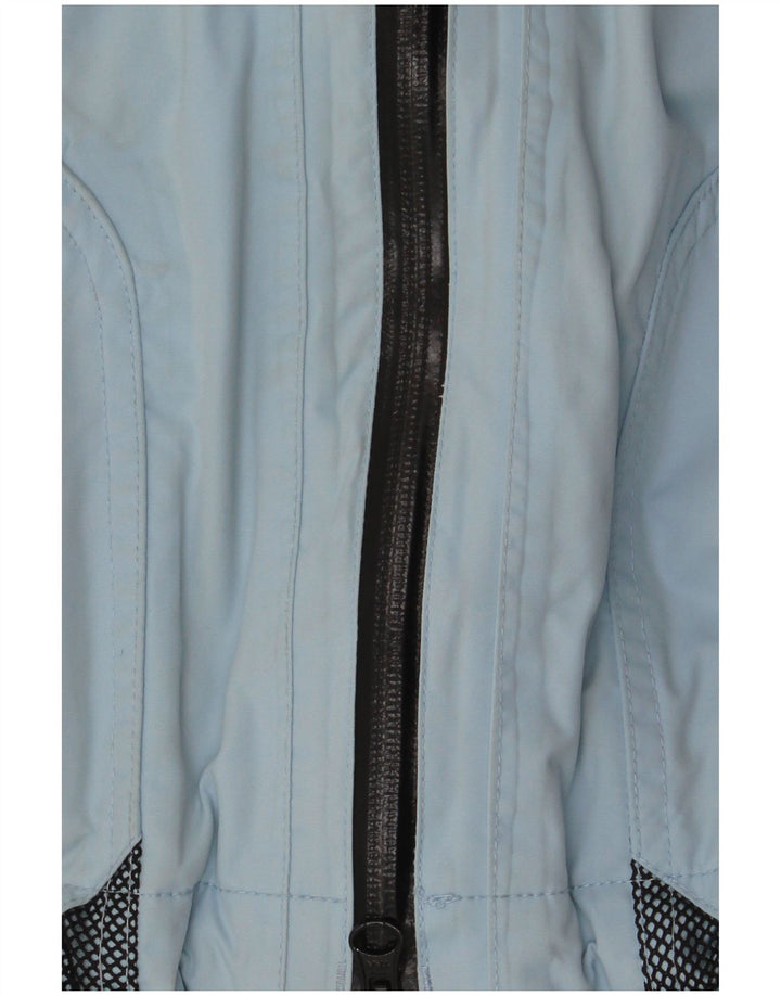Musto velika ženska kišna jakna s kapuljačom UK 10 Small Blue Colourblock