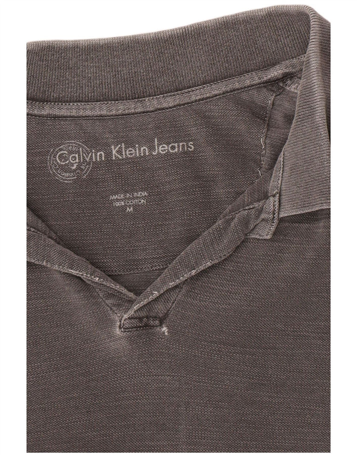 Calvin Klein Jeans muška polo majica srednje sivi pamuk