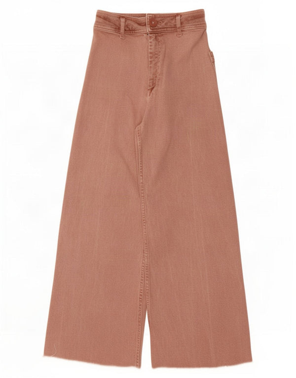 Zara ženske traperice širokih nogavica EU 32 2XS W22 L24 ružičasta