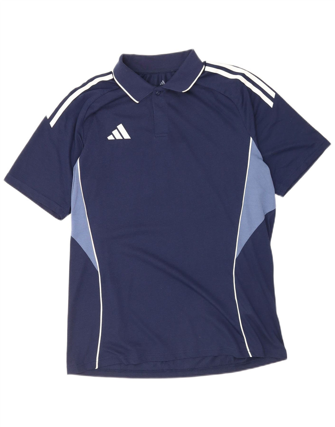 Adidas muška polo majica standardnog kroja srednje tamnoplave poliesterske boje