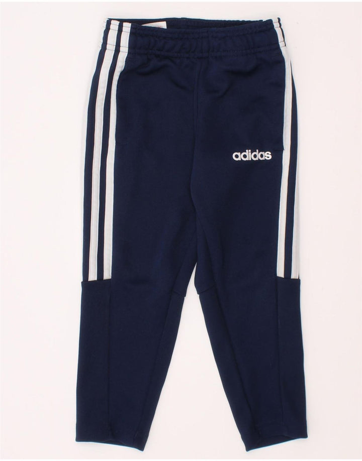Adidas Climalite trenirke za dječake 2-3 godine tamnoplave poliesterske