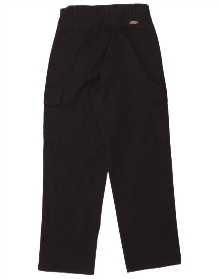 Dickies muške ravne kargo hlače W32 L32 crni poliester