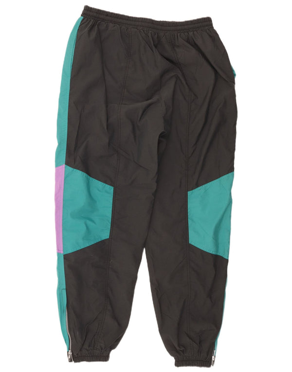Vintage muške trenirke Hlače Joggers IT 50 Large Green Colourblock