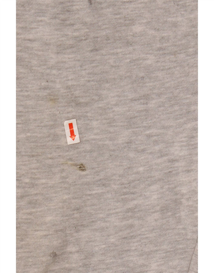 Kappa muške trenirke s grafičkim motivima, velike, sive pamučne hlače