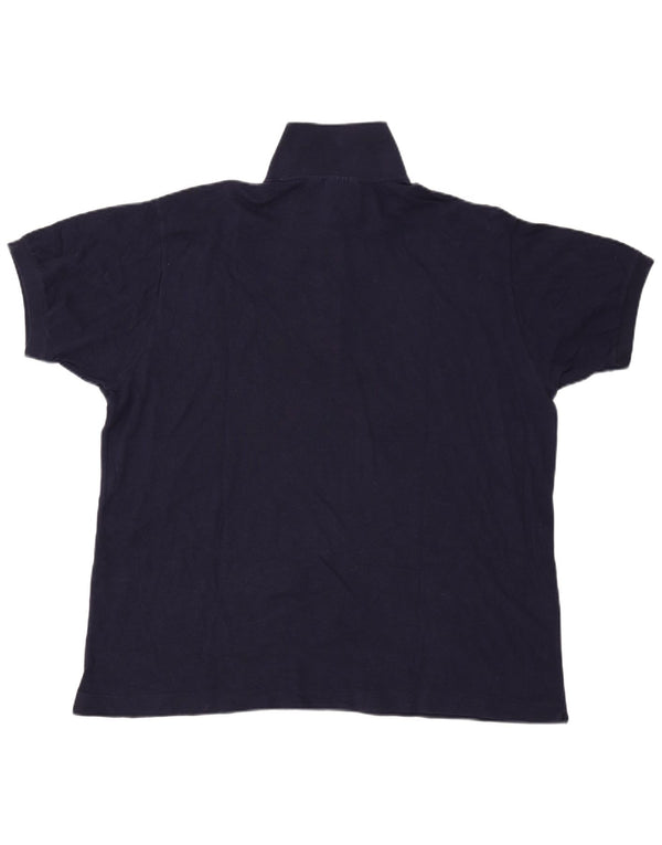 LACOSTE Muška klasična polo majica veličine 8 3XL tamnoplavi pamuk