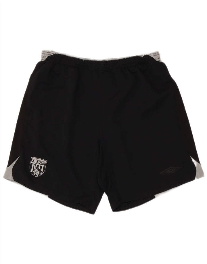 Umbro muške grafičke sportske kratke hlače XL crne boje od poliestera