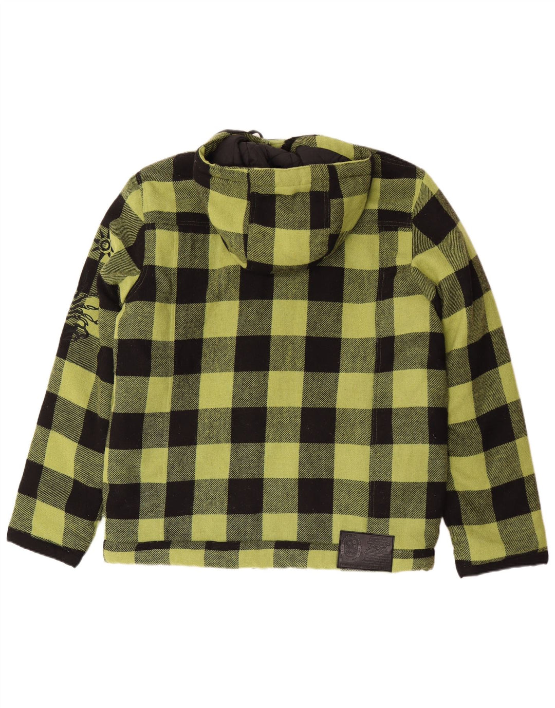 Scorpion Bay muška grafička vjetrovka jakna UK 40 Large Green Gingham